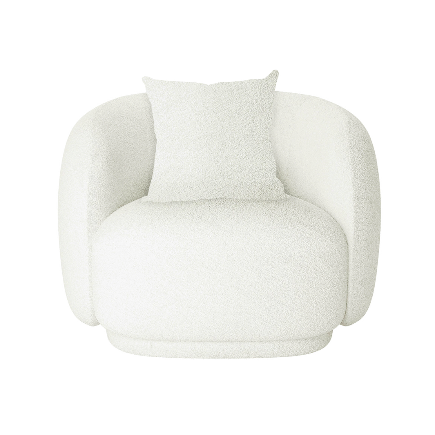Butter Ichone Armchair (White)