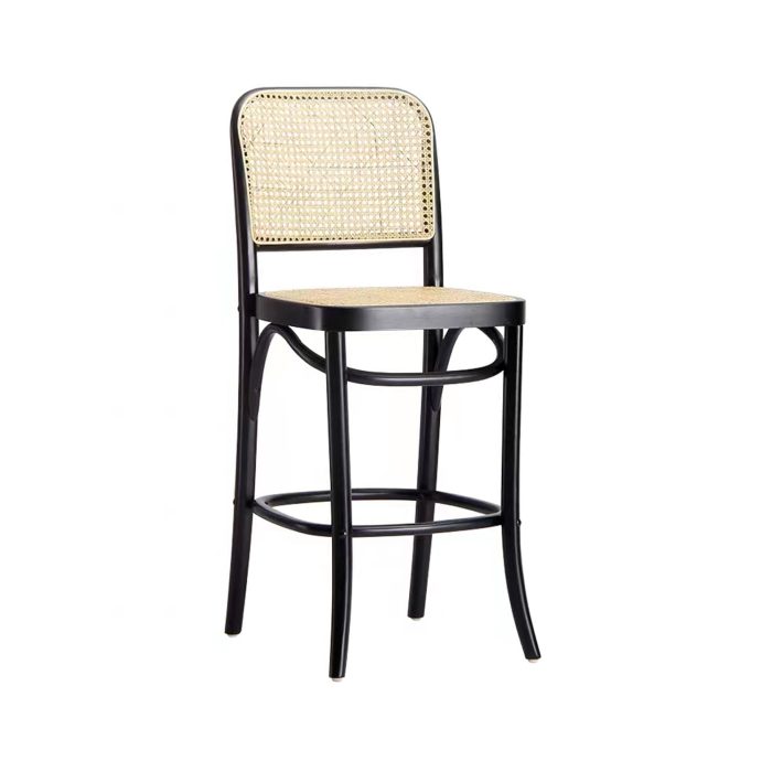 Chardan Rattan Counter Chair (BlackNatural) Furniture Source Philippines