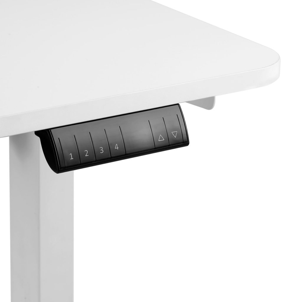 Lineo Electric Standing Desk with Smart Feature 120cm (White