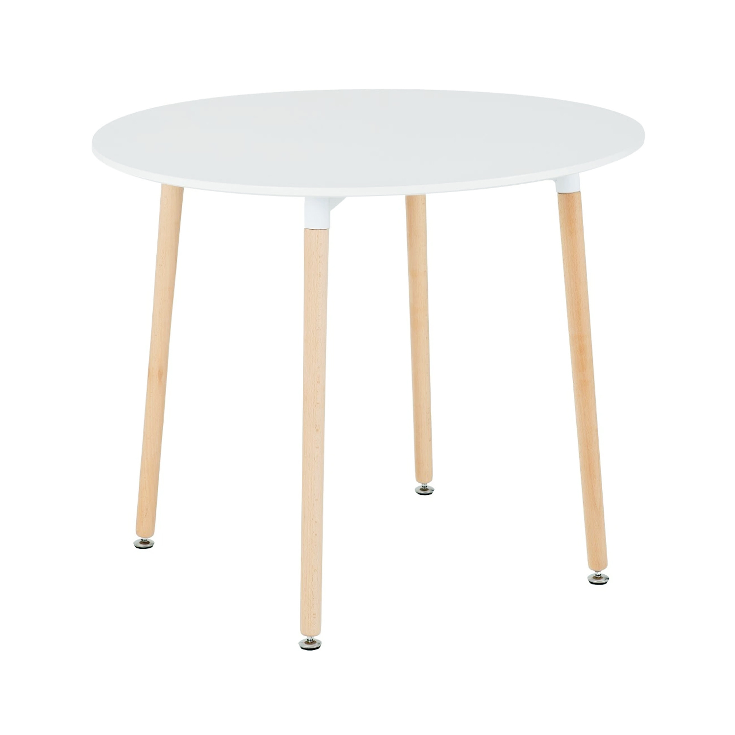 Marusso Round Table 100cm (White) Furniture Source Philippines