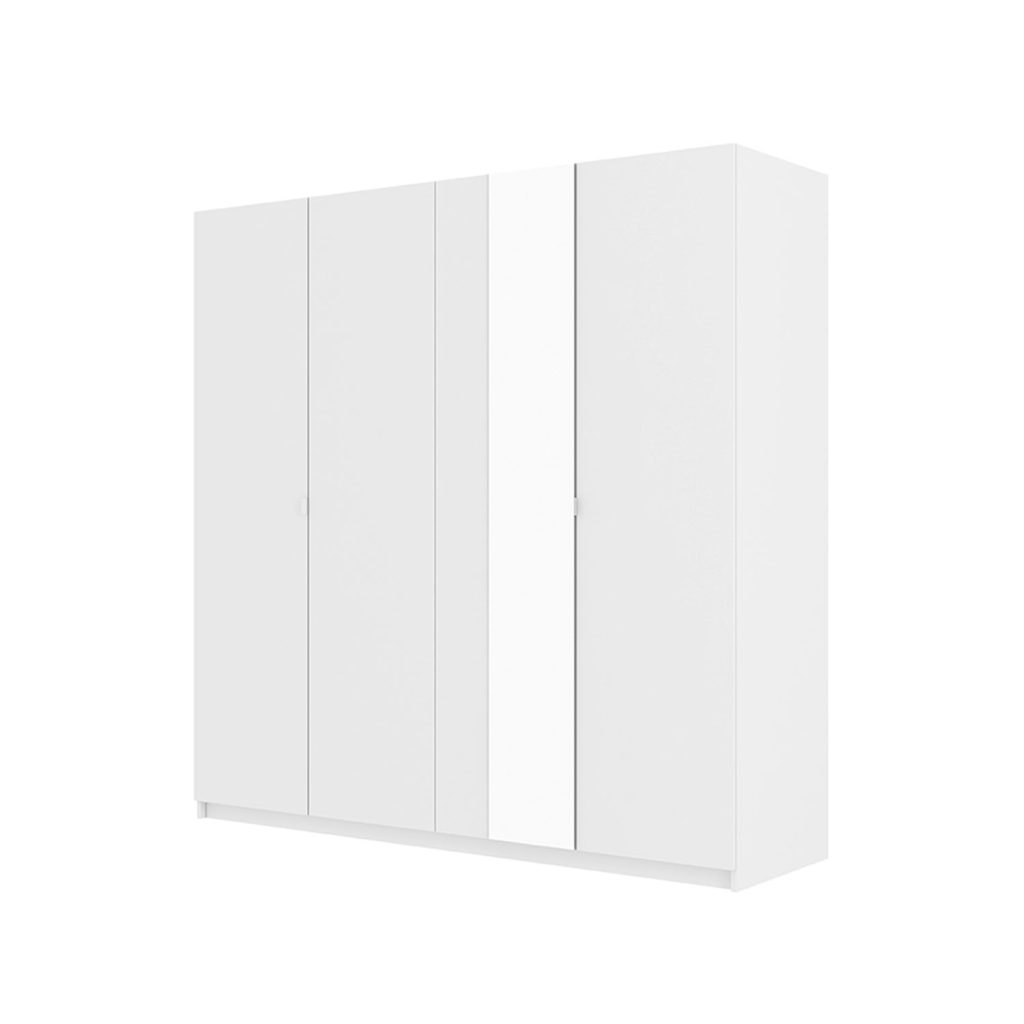 Vagus 4Door Wardrobe (White) Furniture Source Philippines