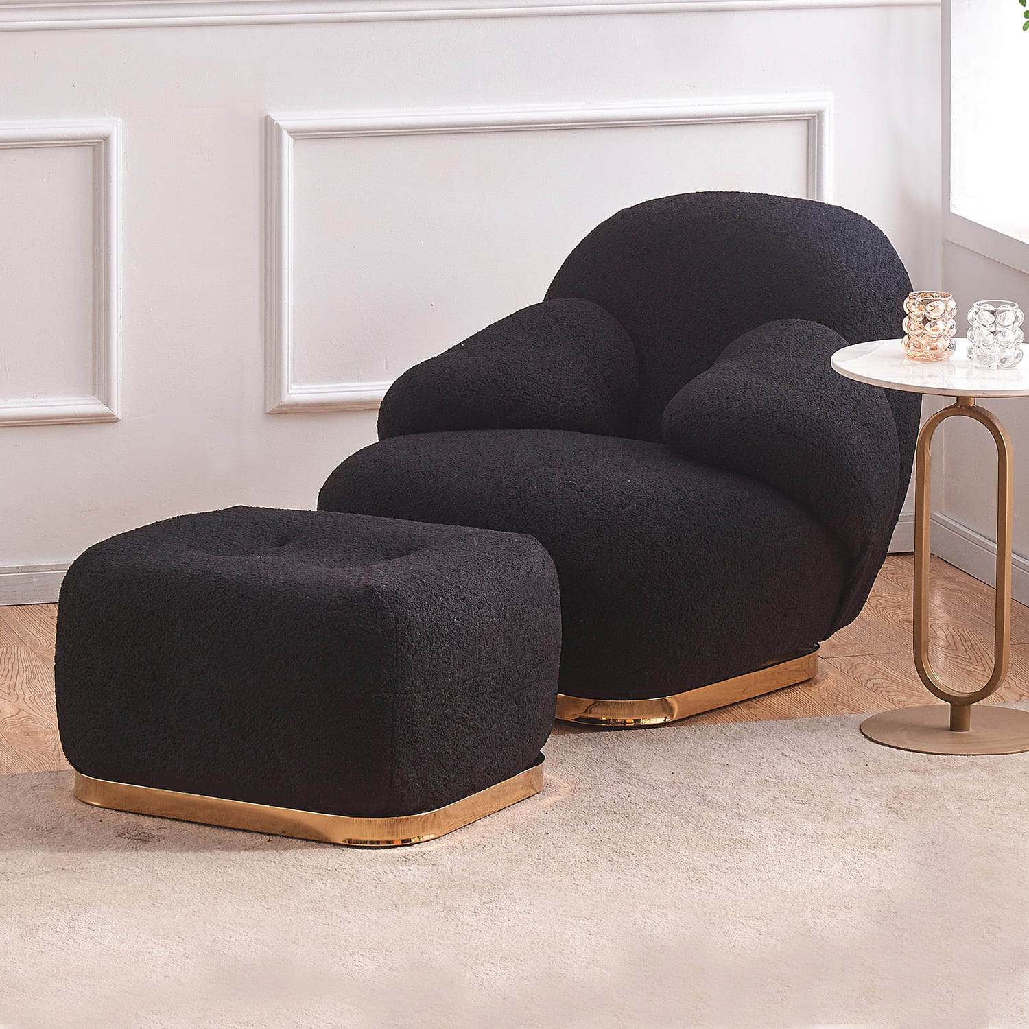 SMOO Virtue ラウンジチェア ブラック