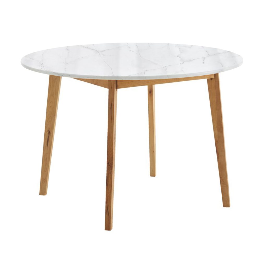 Mardana Stone Round Table 100cm (MarbleWood) Furniture Source