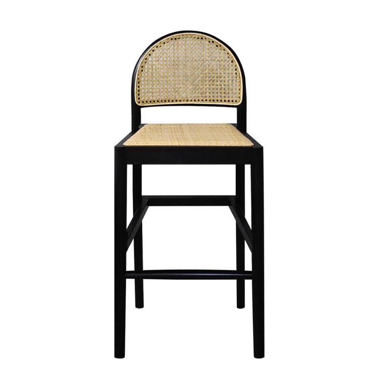 Chane Rattan Bar Chair (BlackNatural) Furniture Source Philippines