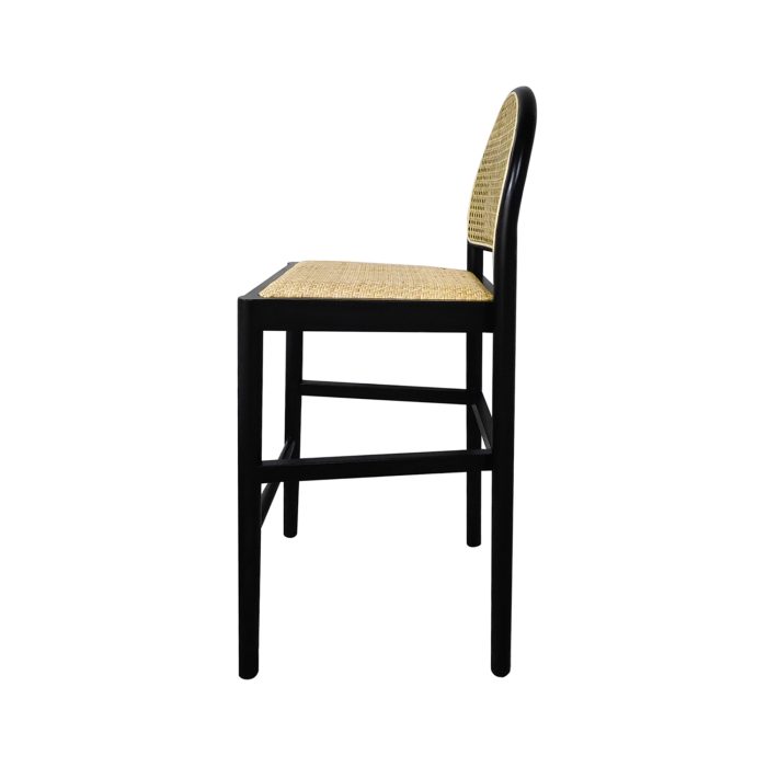 Chane Rattan Bar Chair (BlackNatural) Furniture Source Philippines