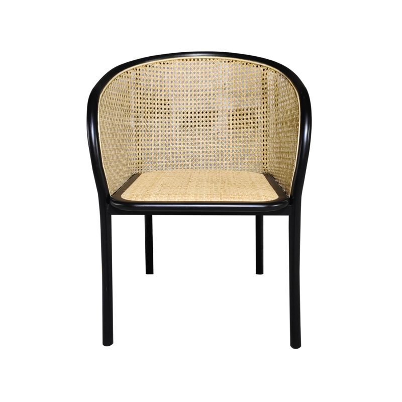 Cheen Cane Armchair (BlackNatural) Furniture Source Philippines