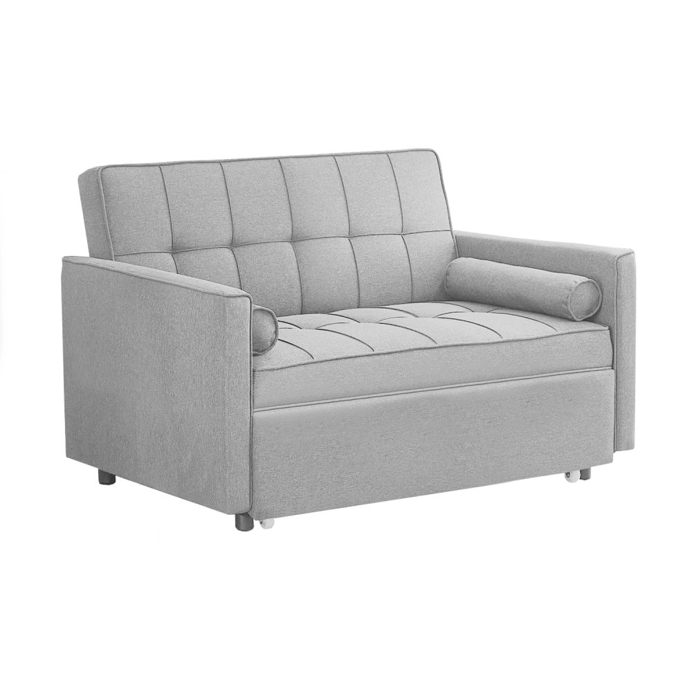 Genterson 2Seater Sofabed 155cm (Light Gray) Furniture Source