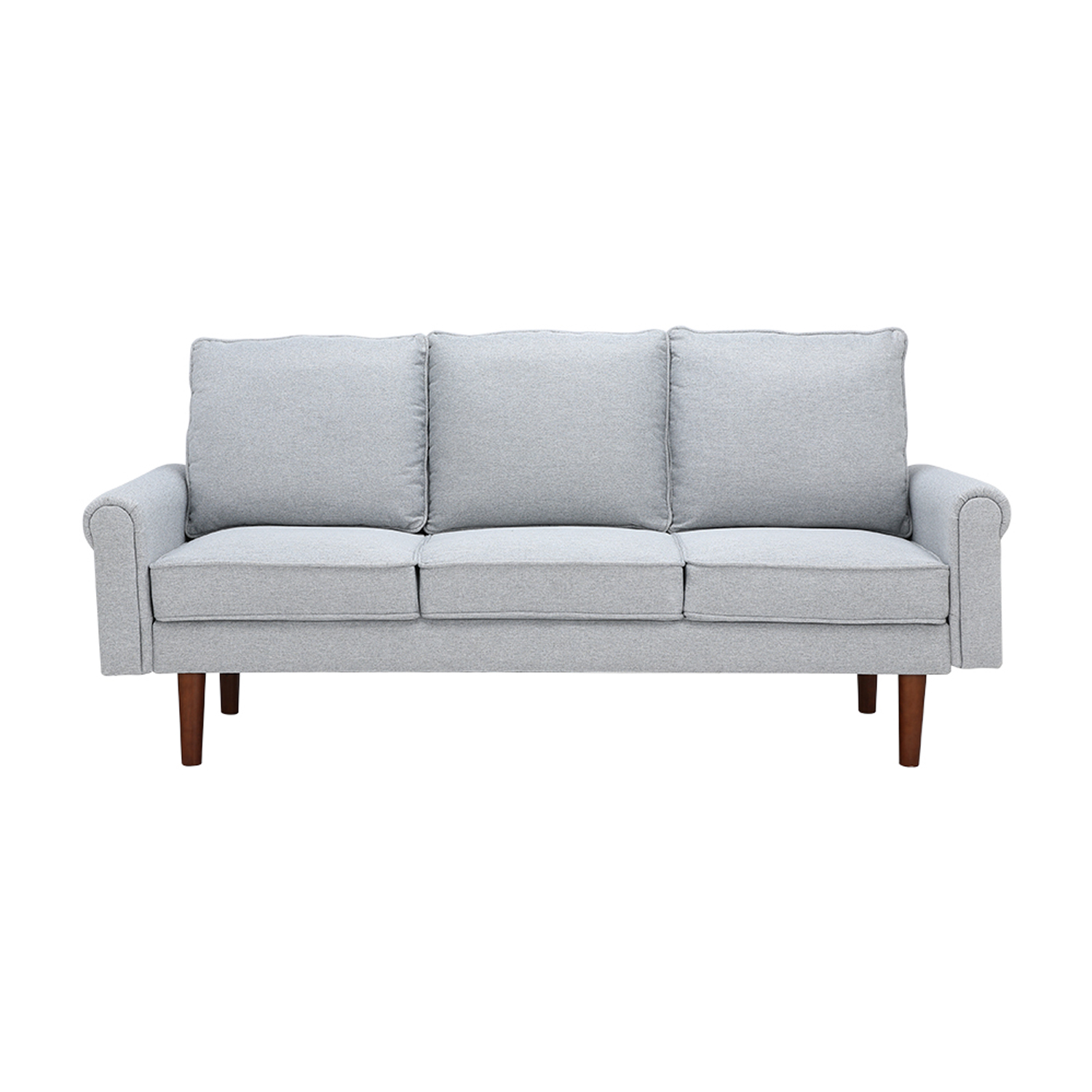 Felix 3-Seater Sofa (Light Gray)