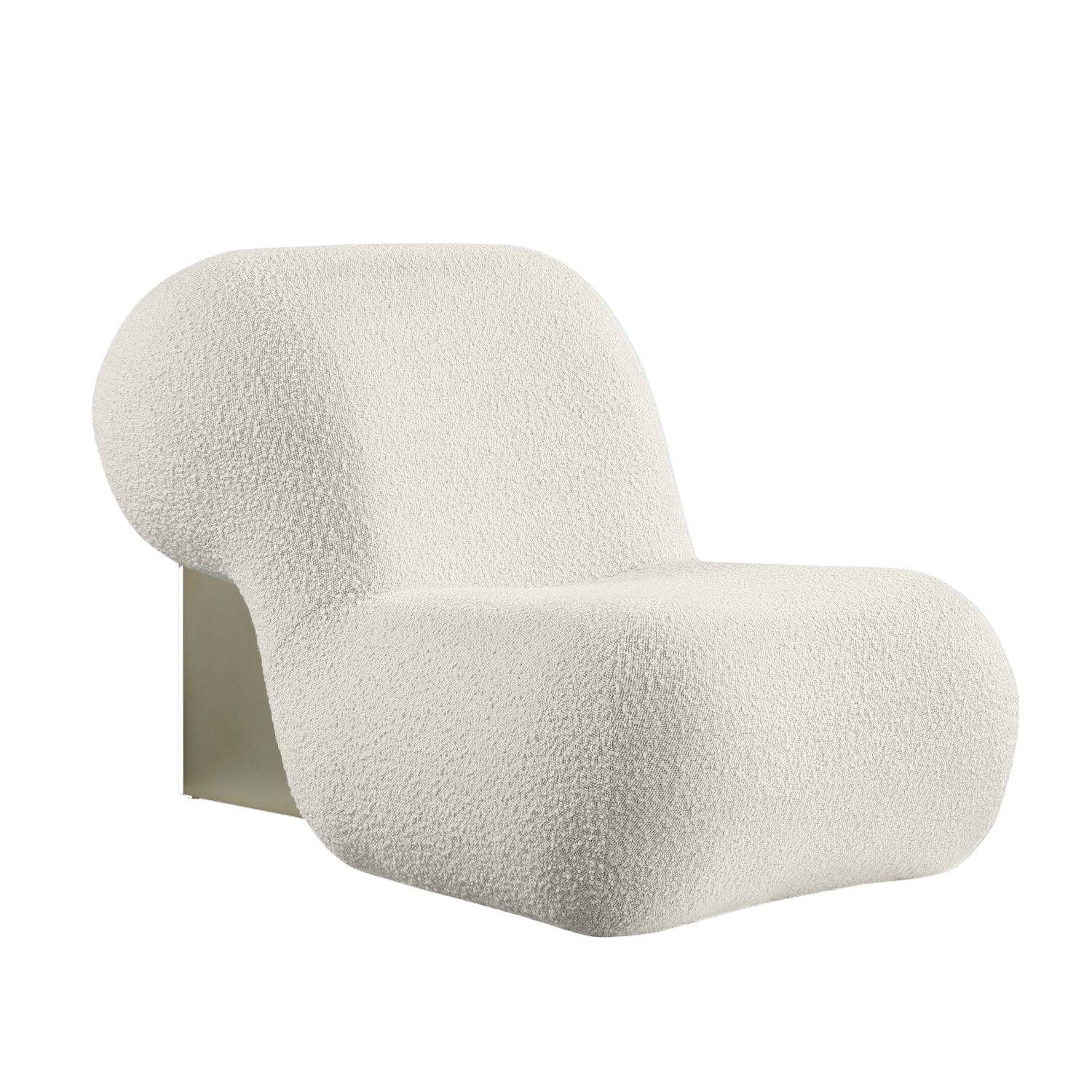 Butter Lounger Leisure Chair (White)