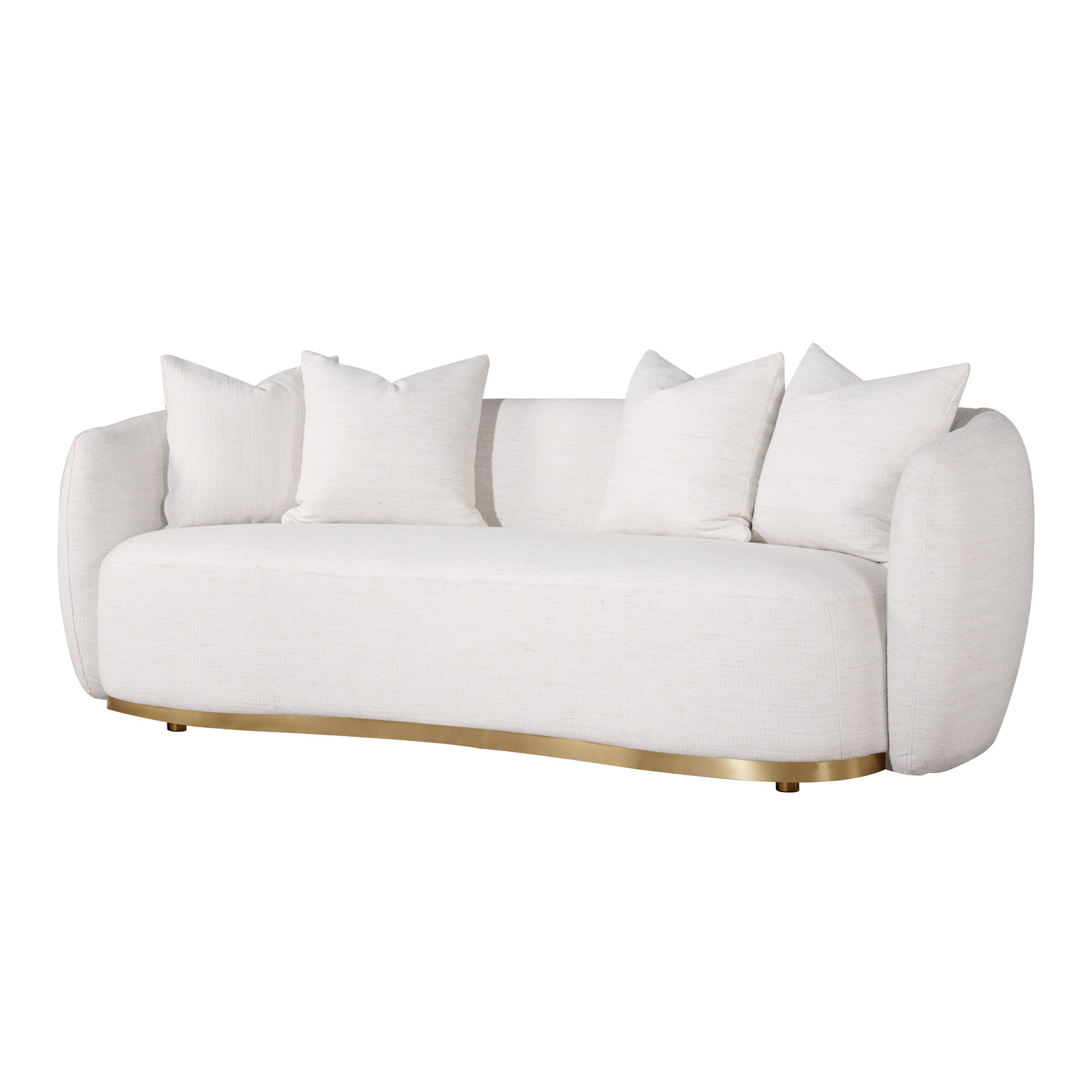 Butter Scott 3-Seater Sofa (White)