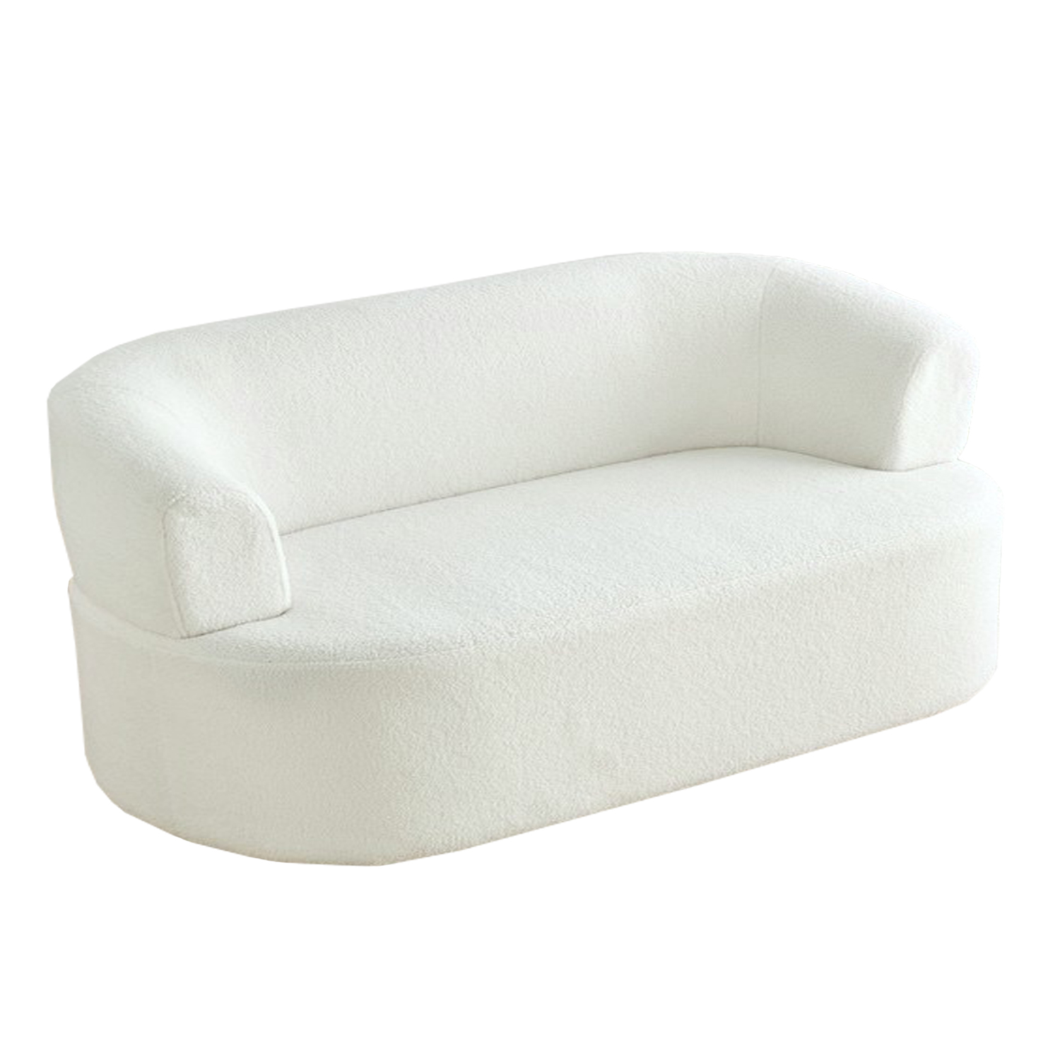Butter Luxe Surround Chair 2-Seater (White)