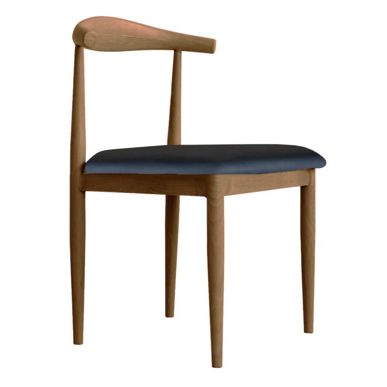 Elbow Chair (WalnutBlack Leatherette) Furniture Source Philippines