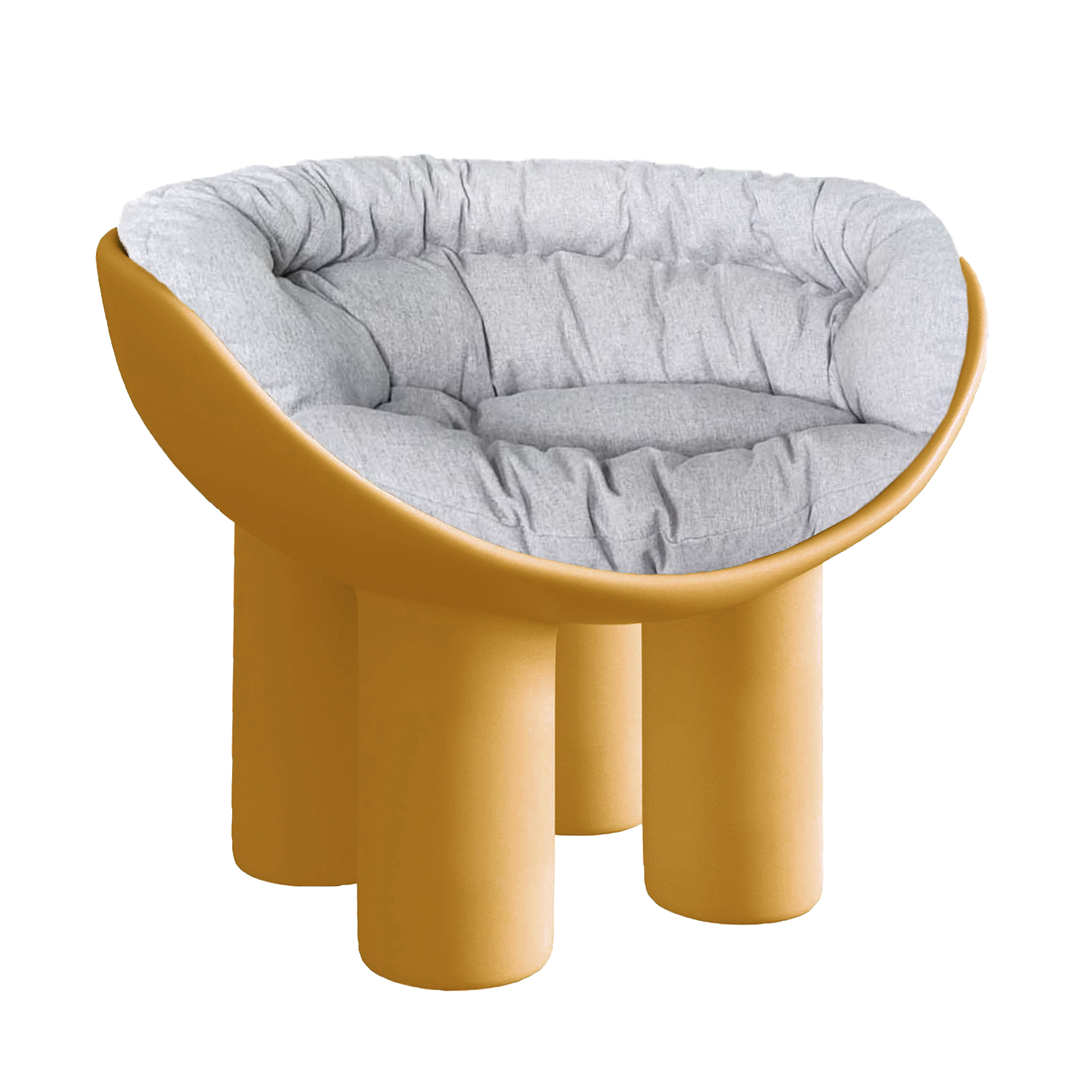 Ellie Cuddle Seat (Ginger-Light Gray)