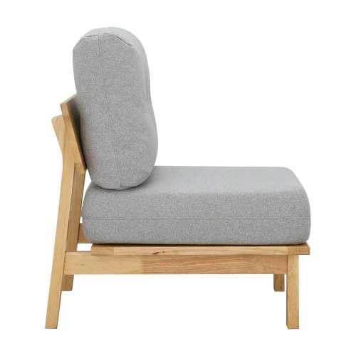 Wasabi Fabric 1Seater Sofa (Gray) Furniture Source Philippines