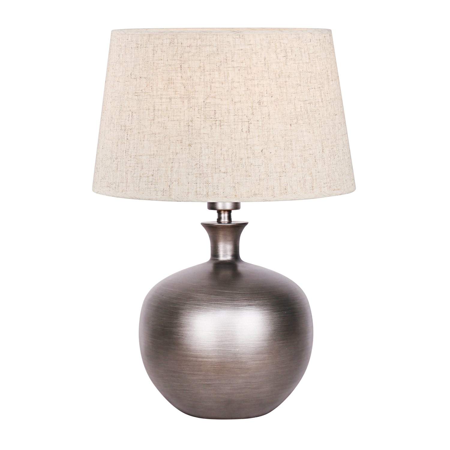 Janus Table Lamp (Antique Silver)