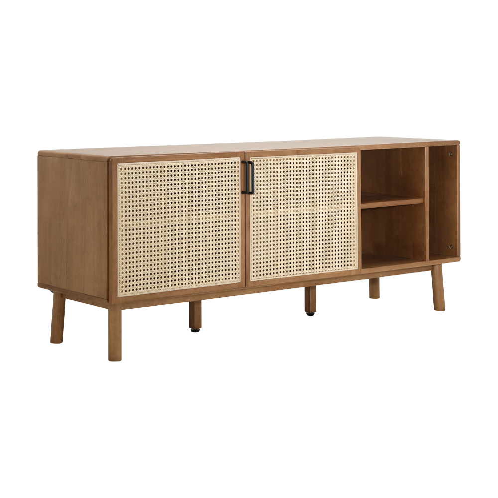 Takayama Solid Wood TV Cabinet 150cm (Light Teak)