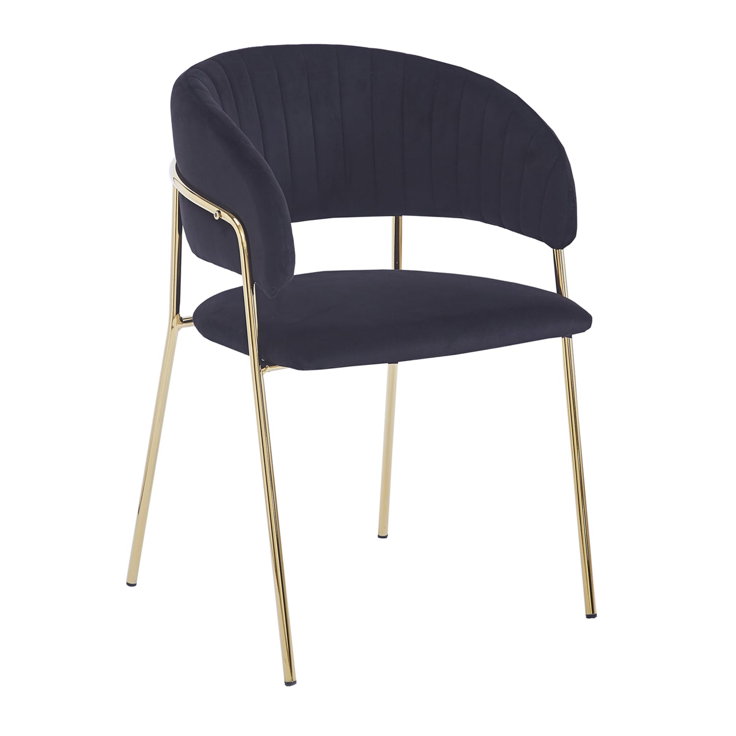 Kane Chair (Black Velvet)
