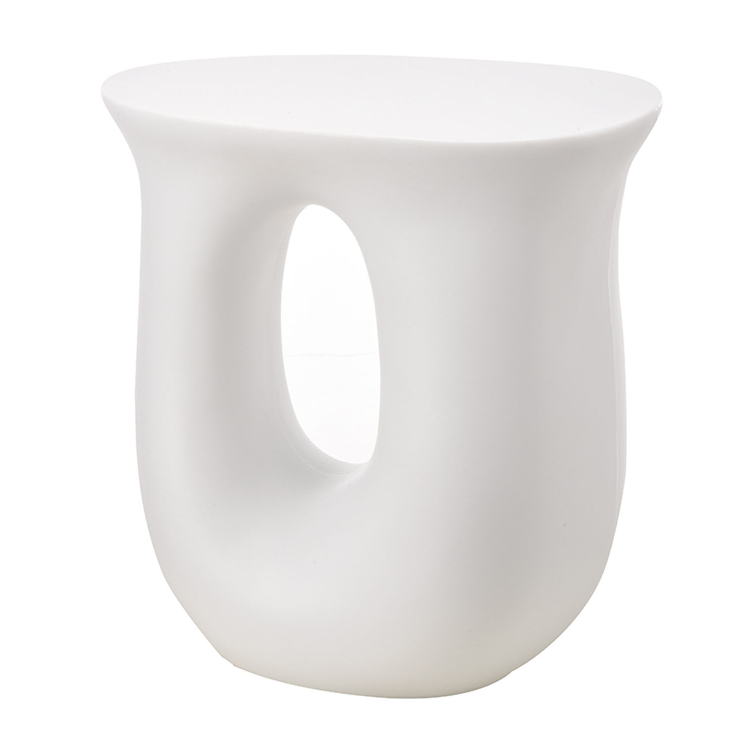 Fluid Side Table (White)