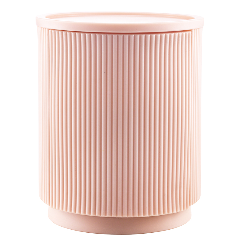 Combi Stackable Storage Stool (Dusty Pink)