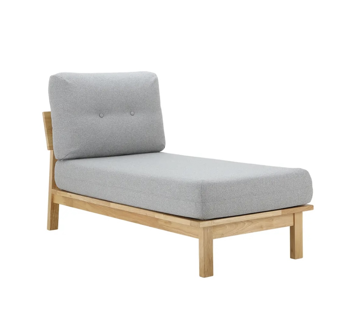 Wasabi Fabric Chaise Lounge