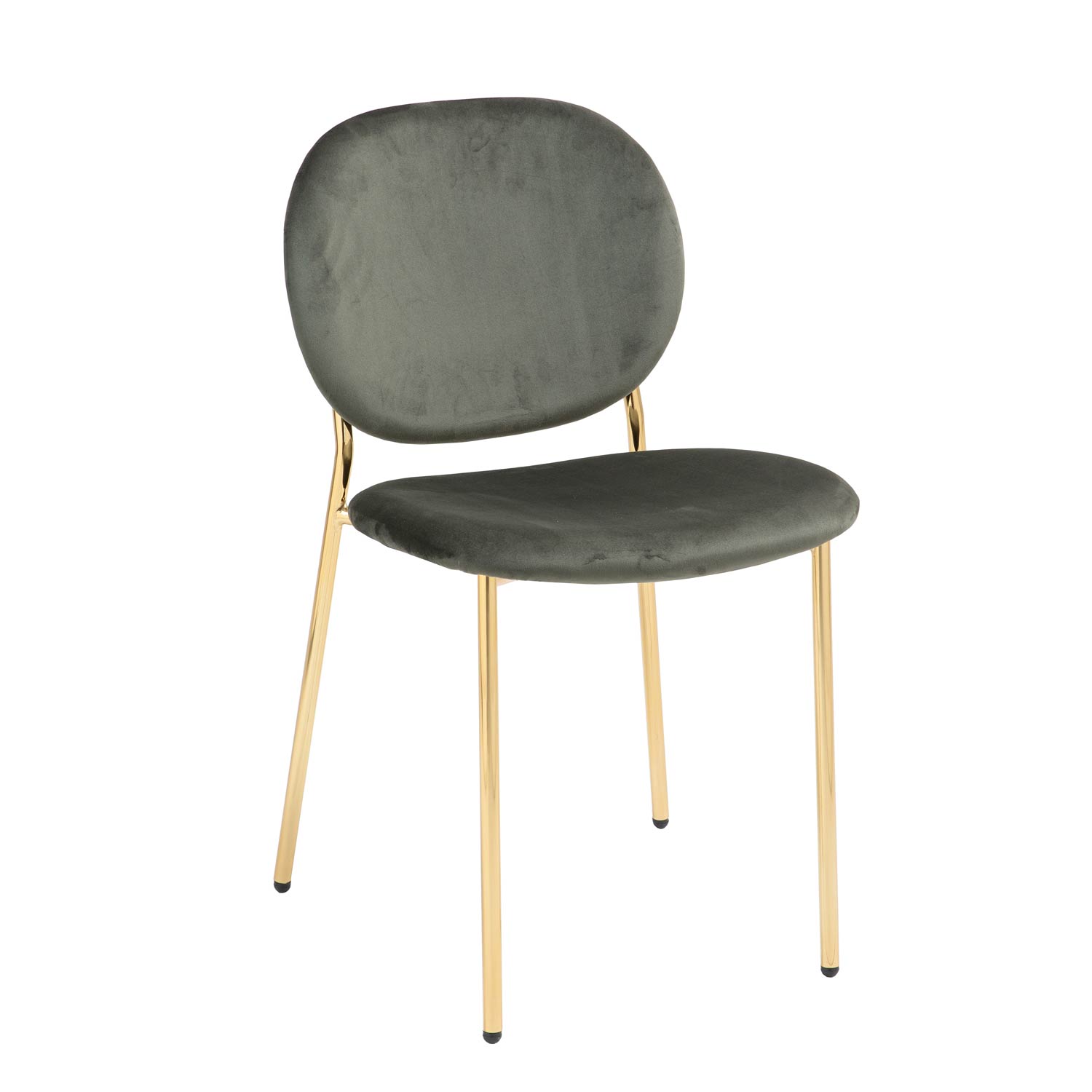 kalle chair velvet - green