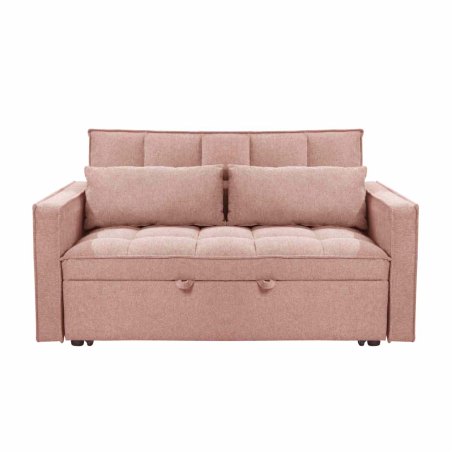 Garridon 2 Seater Sofabed Pink