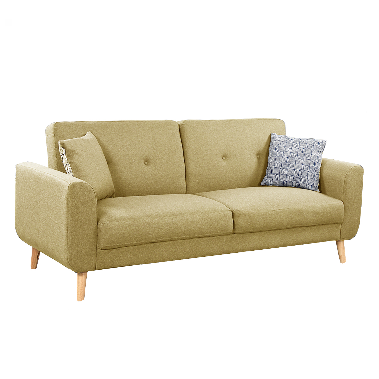 Welling 3-Seater Sofabed (Yellow)