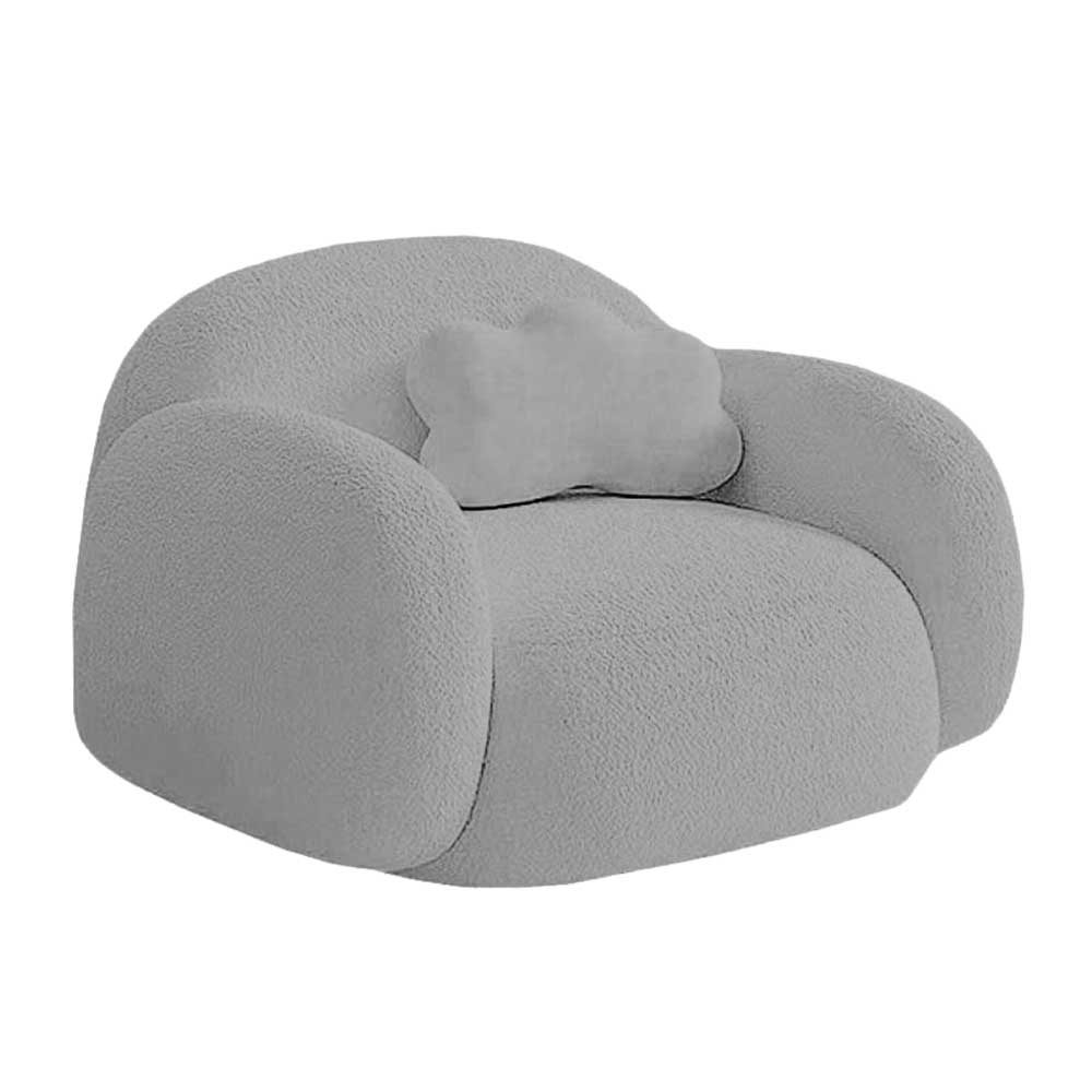 Butter Chic 1-Seater Sofa (Gray)