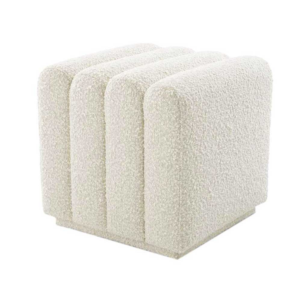 Butter Fluff bench Stool 42cm (White)