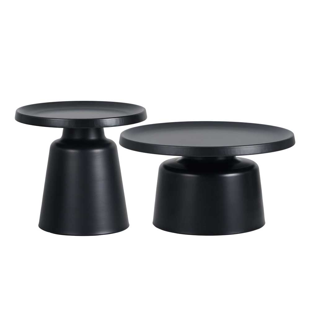 Burmin Nesting Tables 70/50 cm (Black)