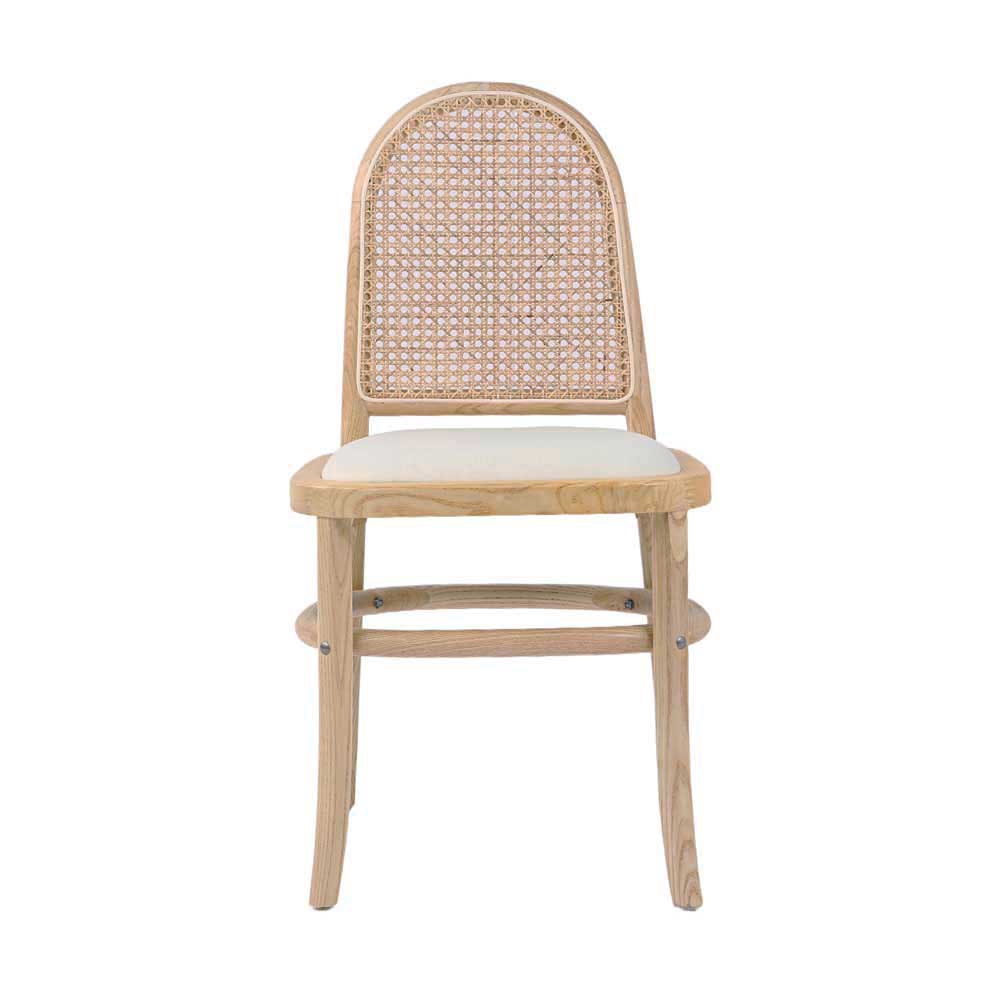 Champ Rattan Chair (Natural-Off White)