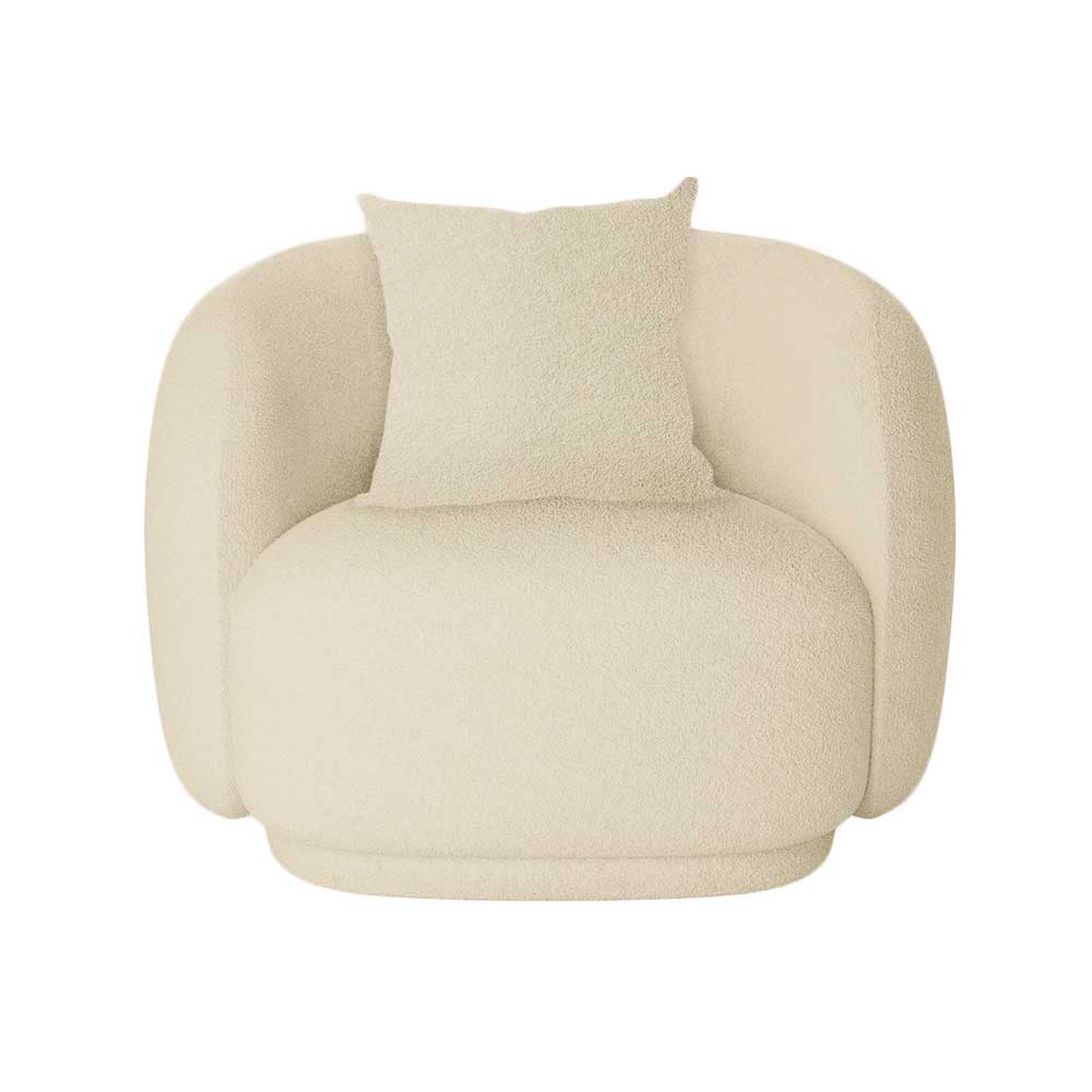 Butter Ichone Armchair (Off White)