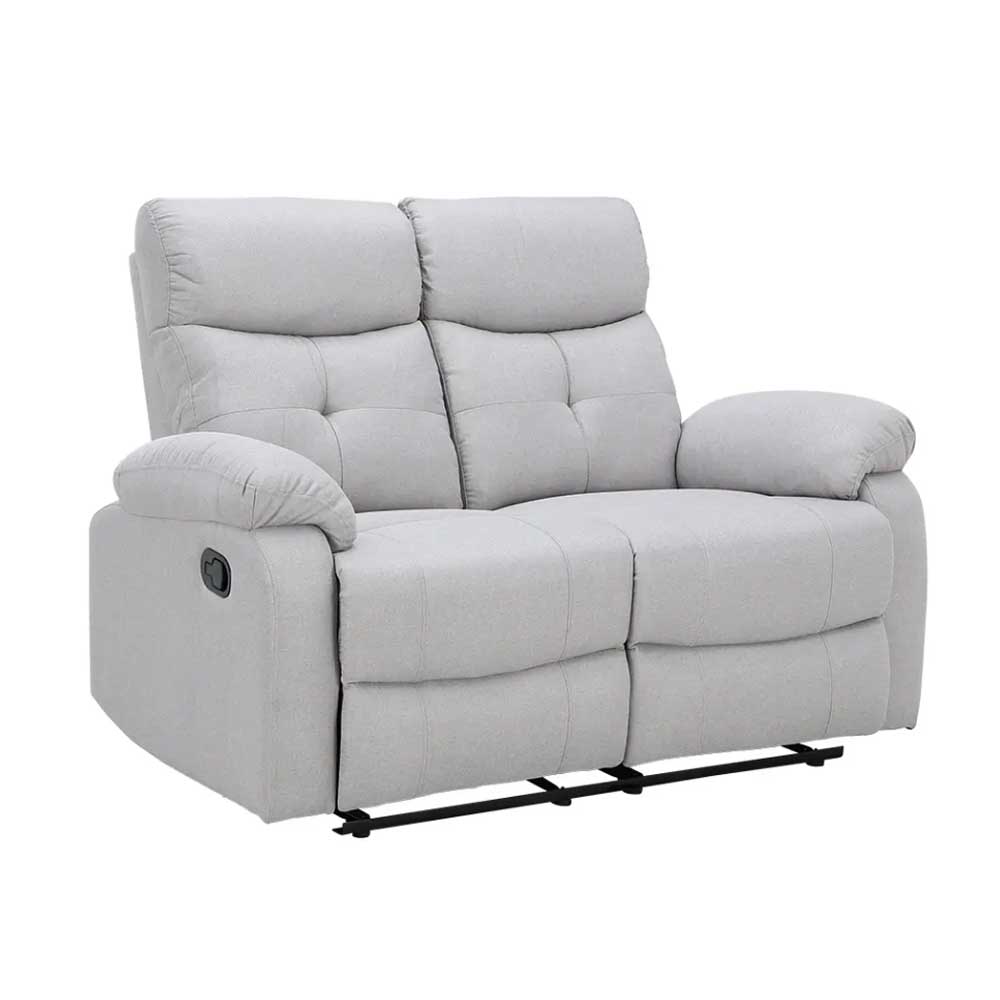 Lita 2-Seater manual recliner Sofa (Beige)