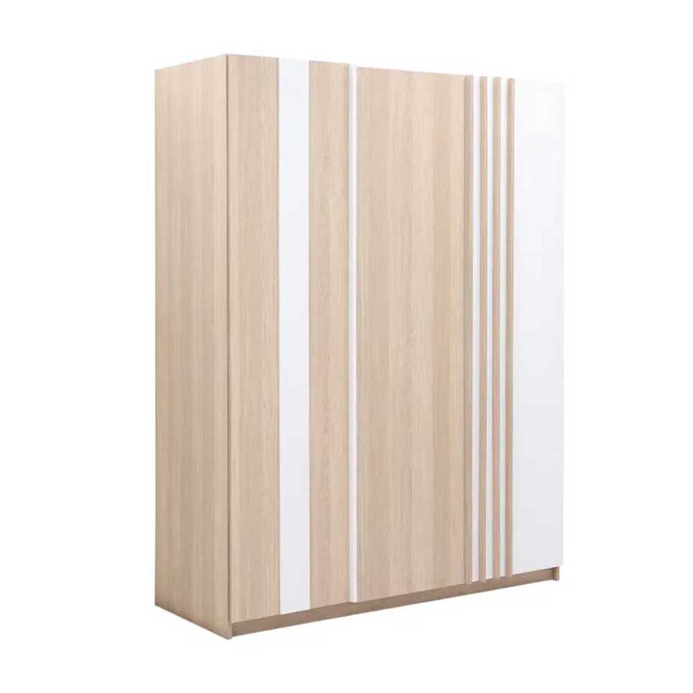 Vara 3-Door Wardrobe 150 cm (Lurbana Oak)