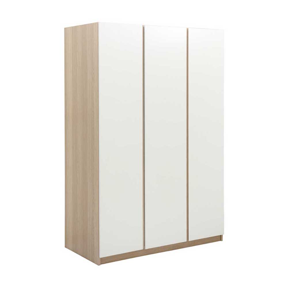Vivo 3-Door Wardrobe 120cm (Lurbana Oak-White)