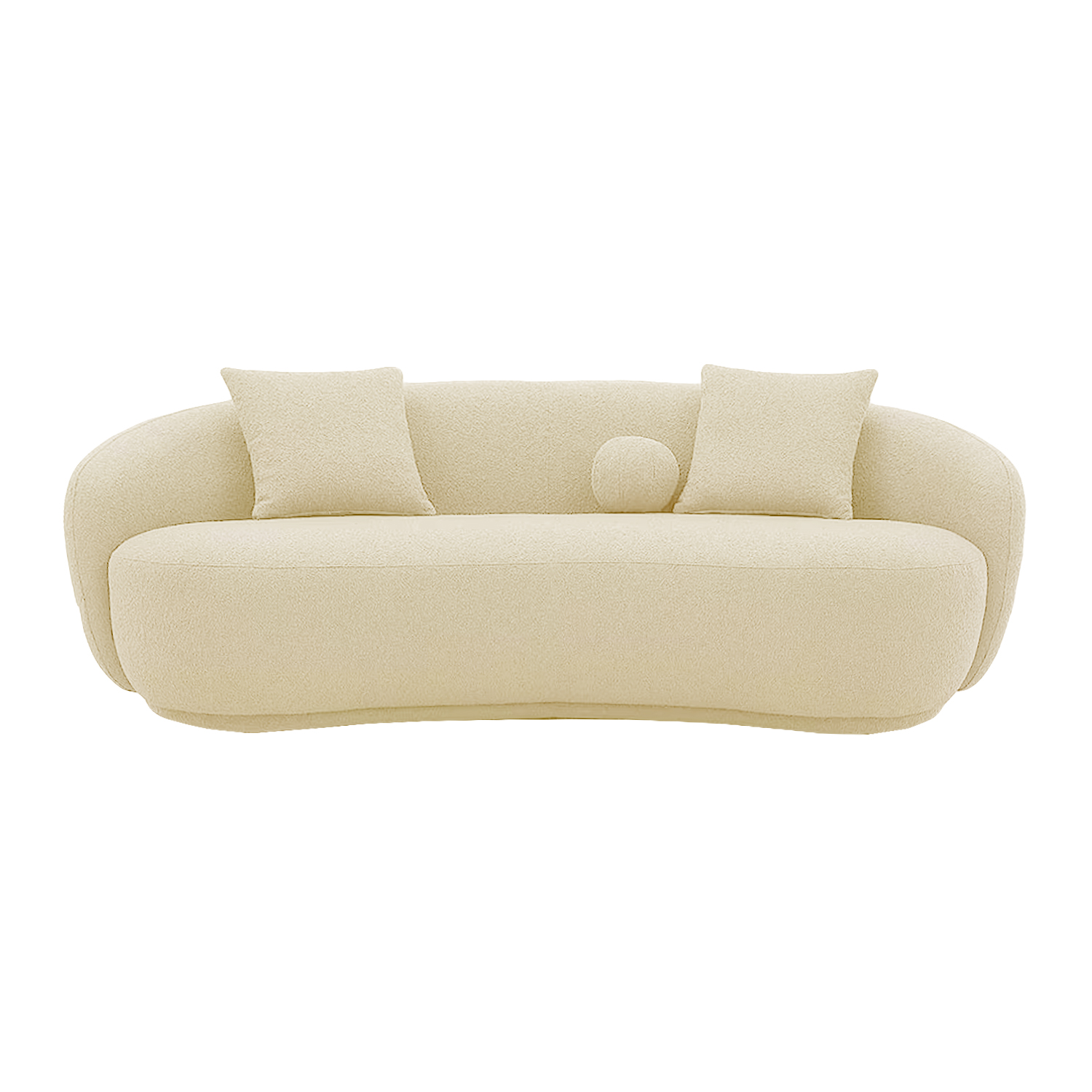 Butter Ichone 2 Seater Sofa (Off White)