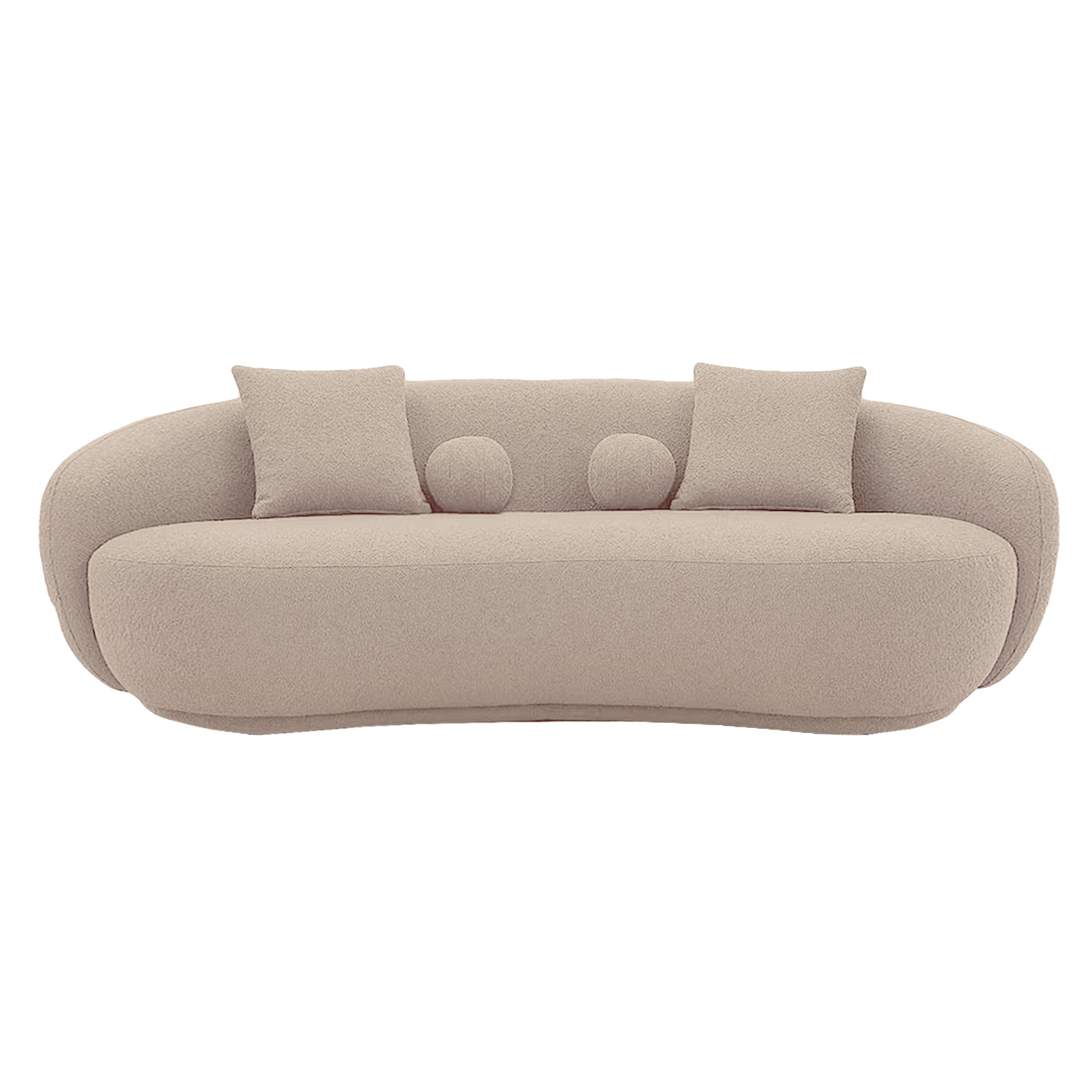 Butter Ichone 3 Seater Sofa (Beige)