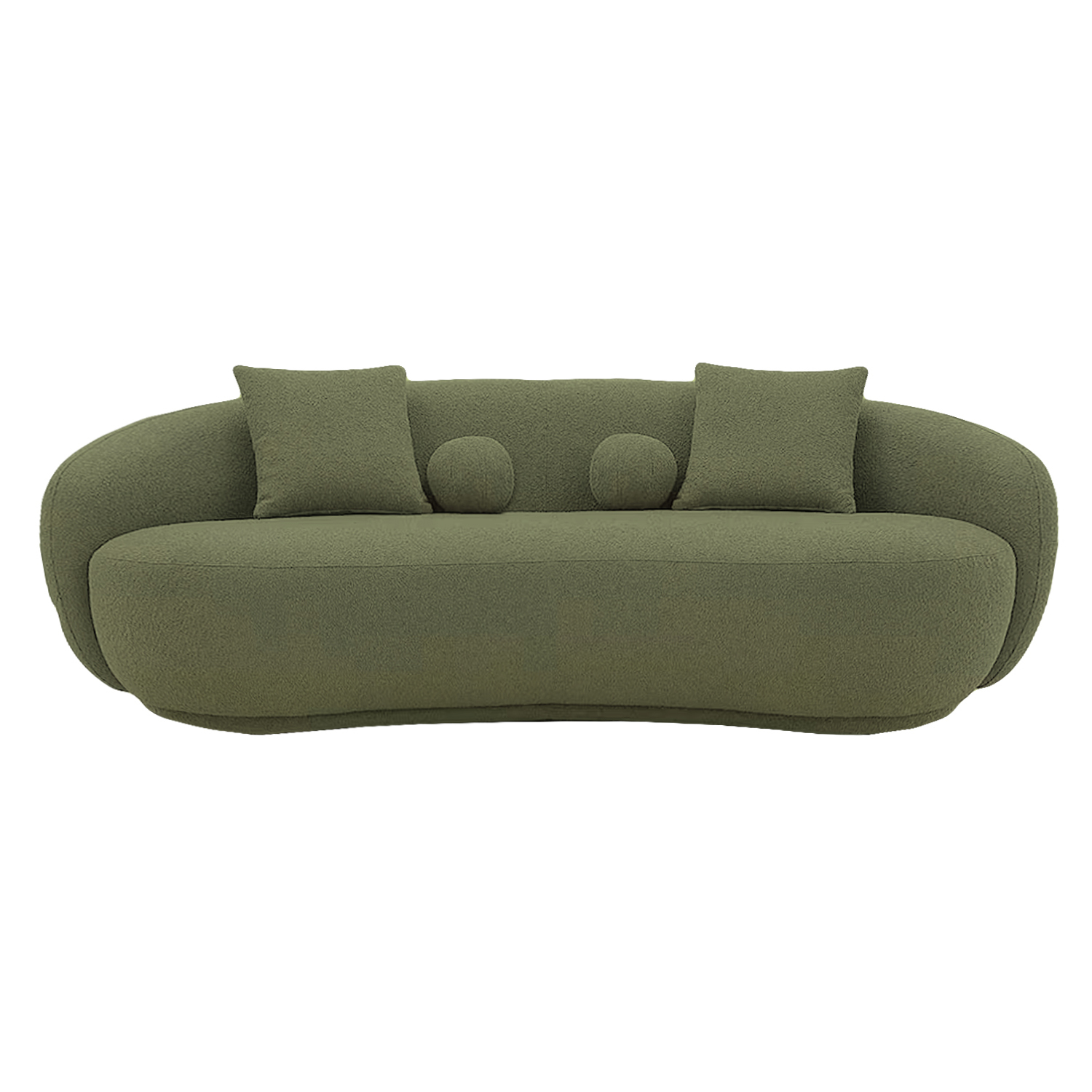 Butter Ichone 3 Seater Sofa (Green)