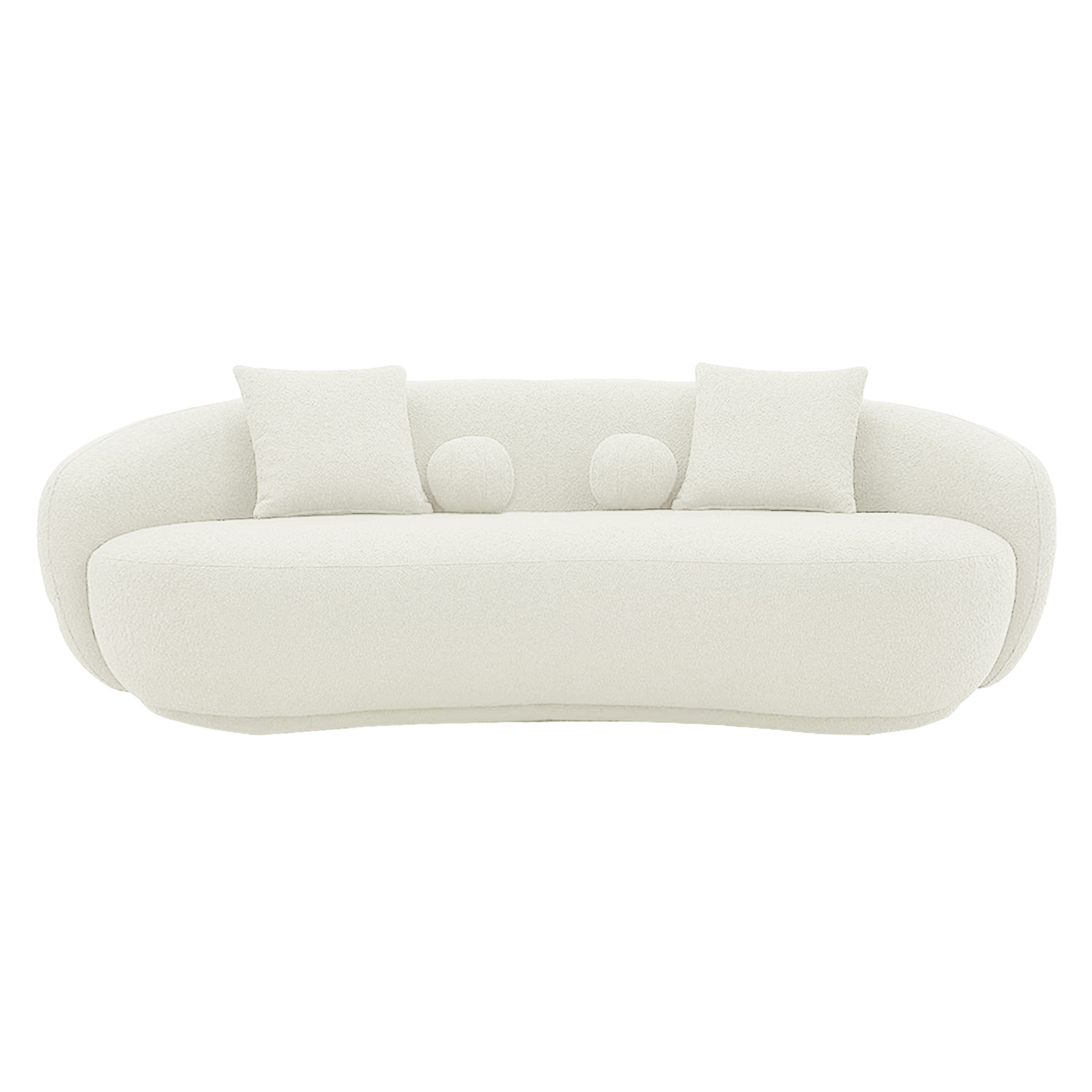 Butter Ichone 3 Seater Sofa (White)