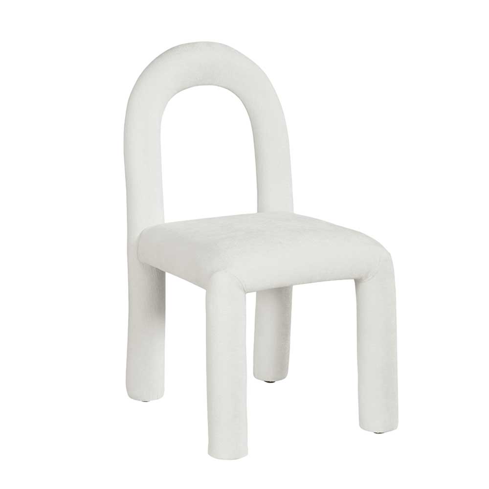 Butter Minimalist Chair (White)