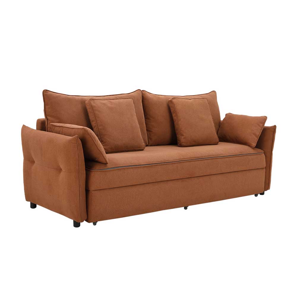 Journey 3-Seater Pull Out Sofabed (Brown)