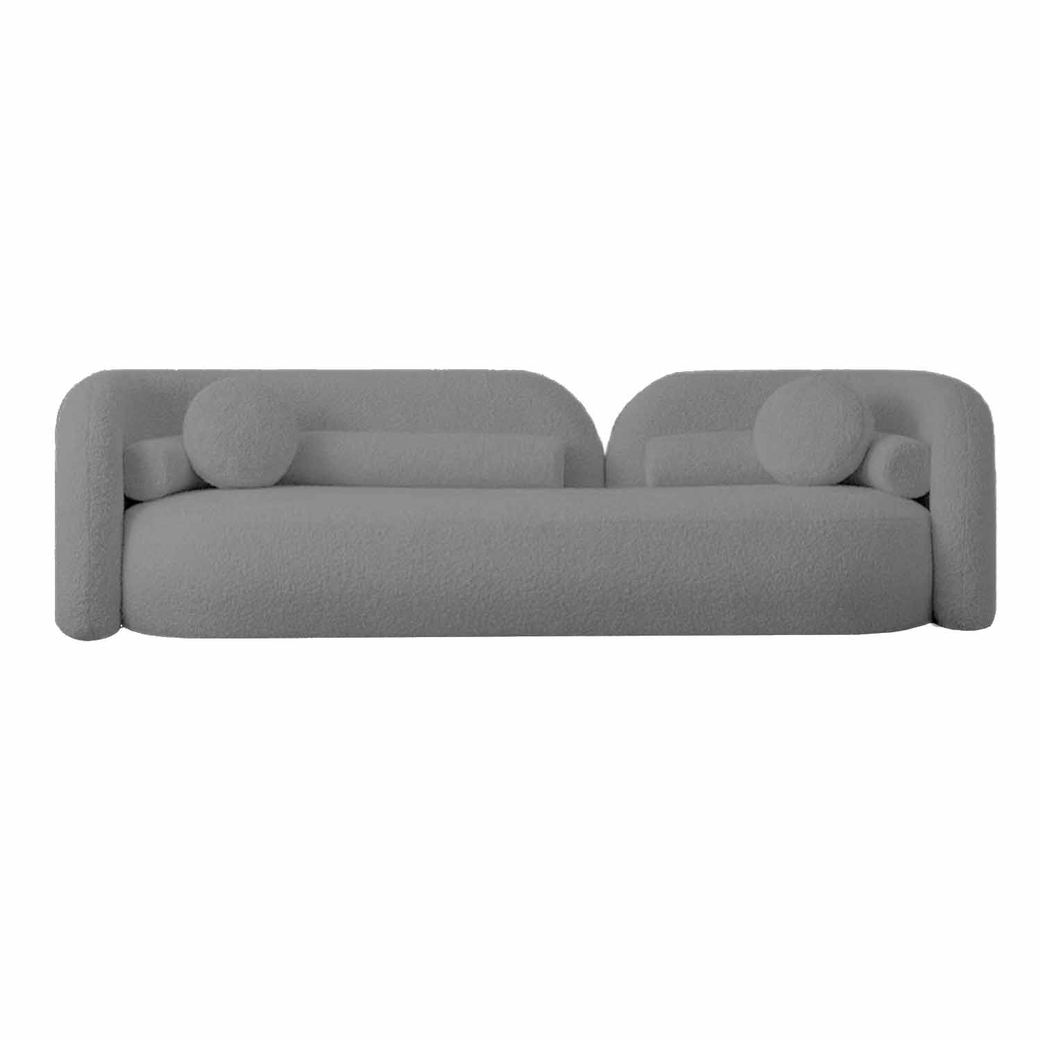 Butter Luxe Symmetry Sofa (Dark Gray)