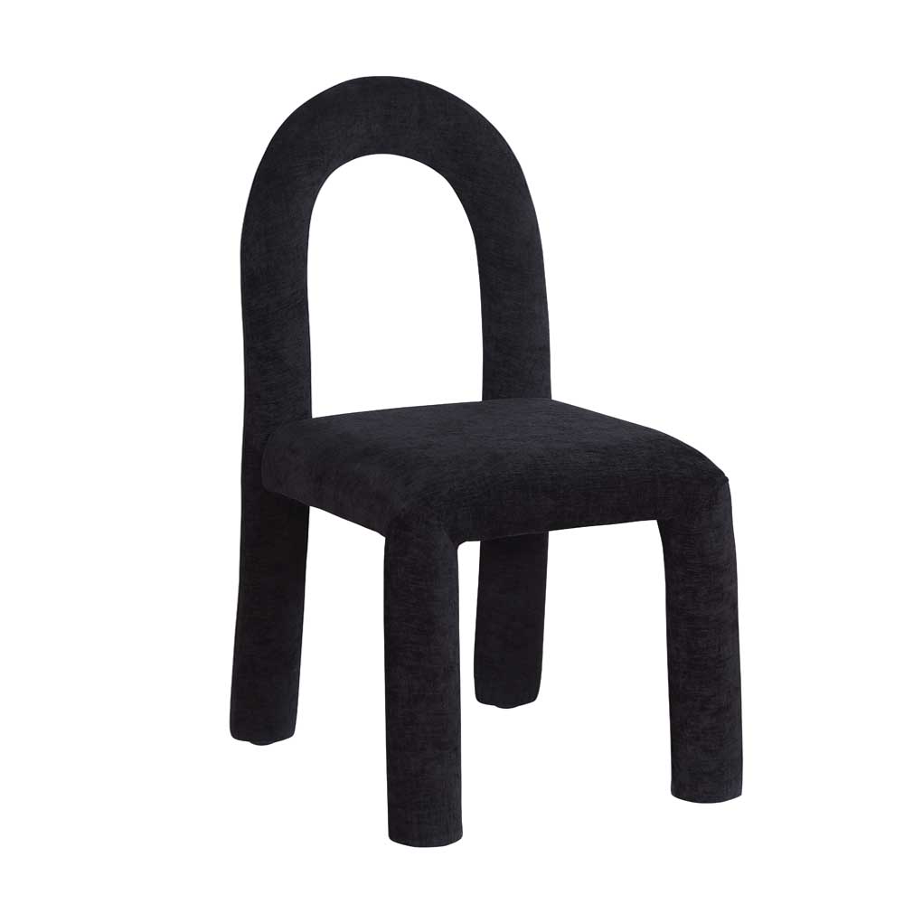 Butter Minimalist Chair (Black)