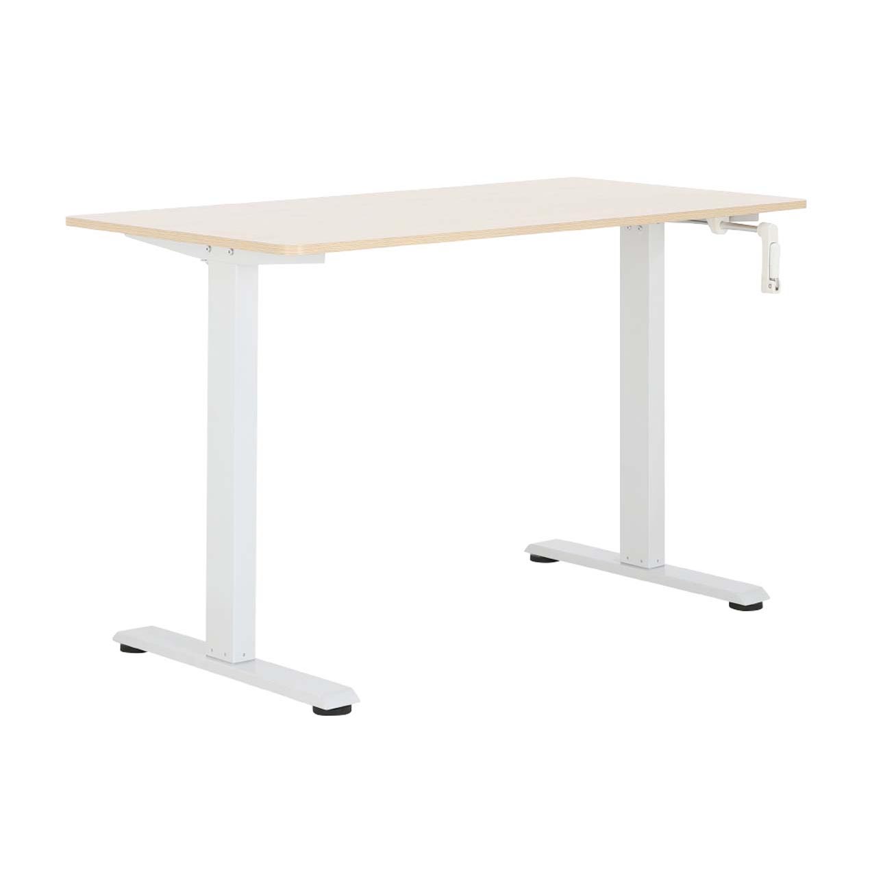 Lila Adjustable Desk 120 (Light Oak)