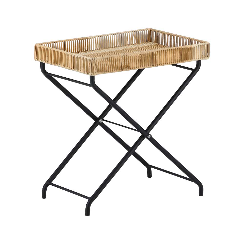Saan Tray table (Natural/Black)