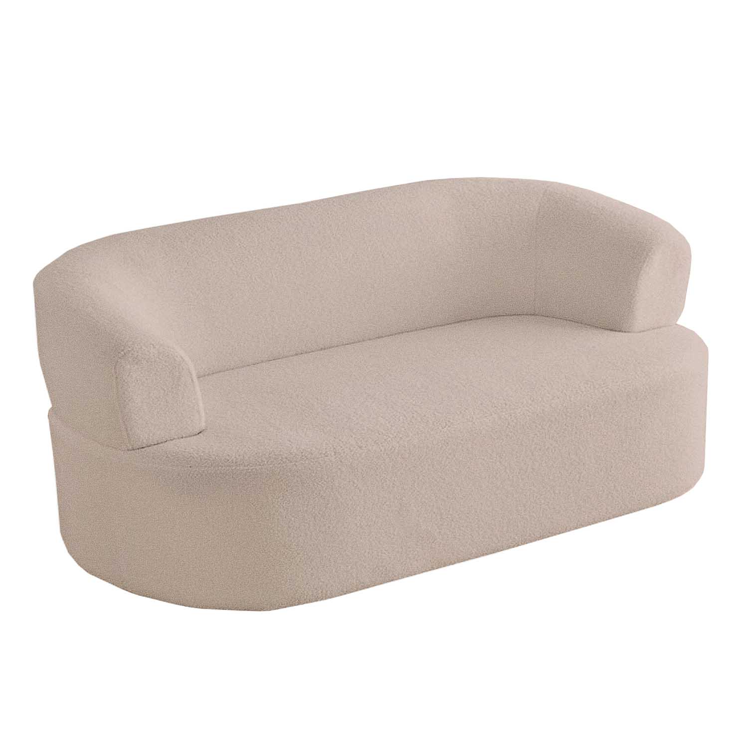 Butter Luxe Surround Chair 2-Seater (Beige)