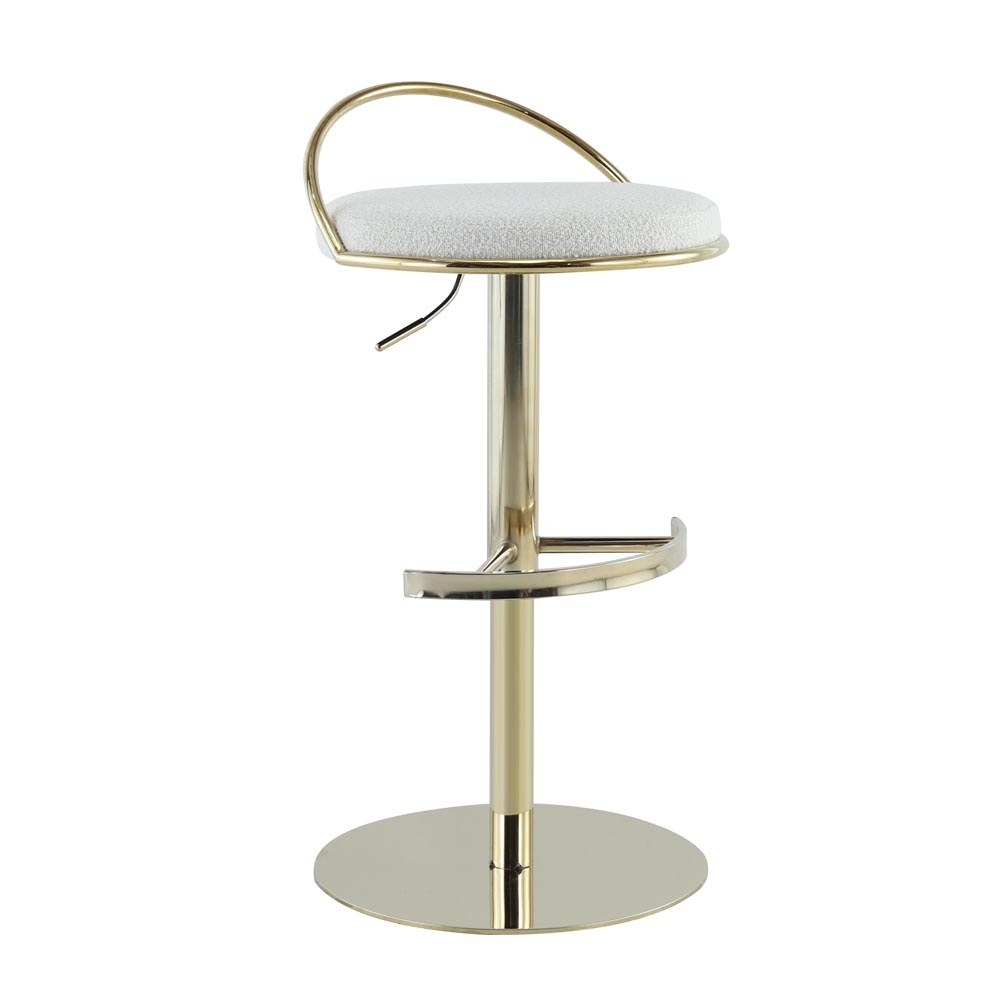Butter Wane Bar Chair (Off White)