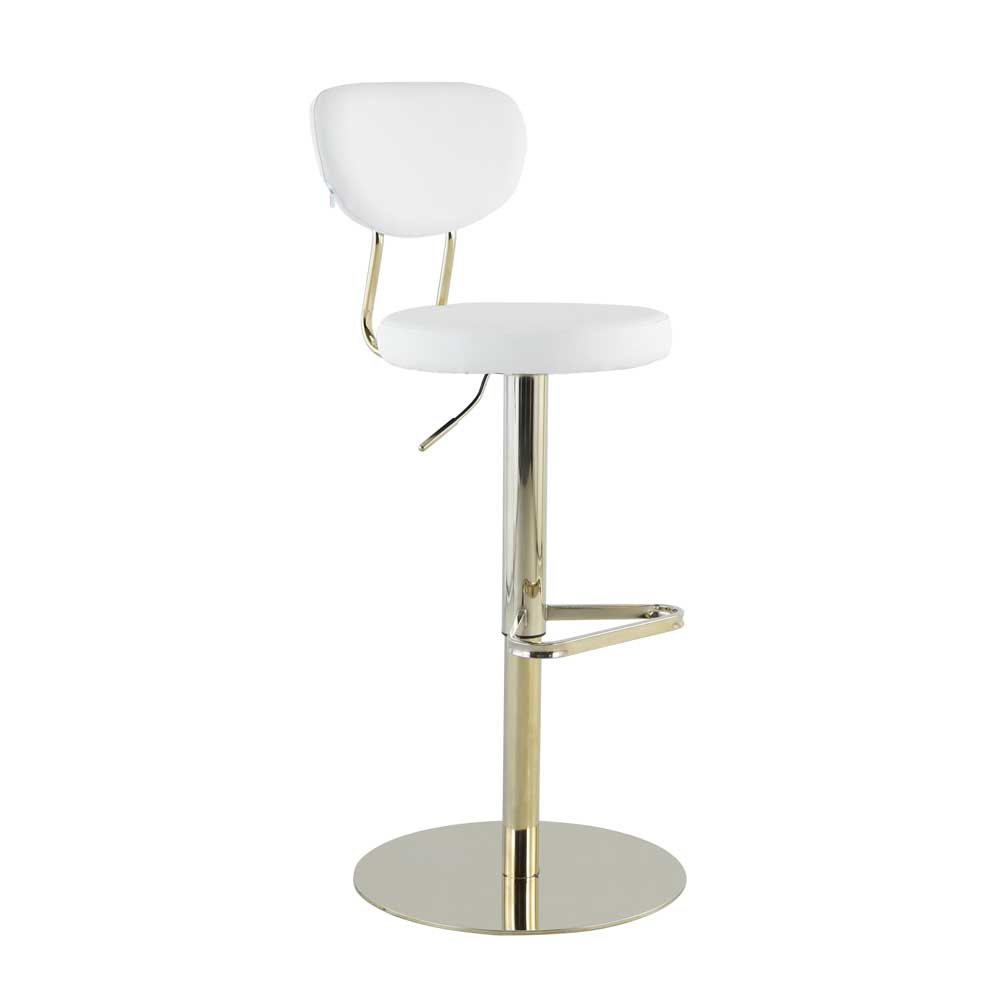 Gupee Waze Bar Chair (White)