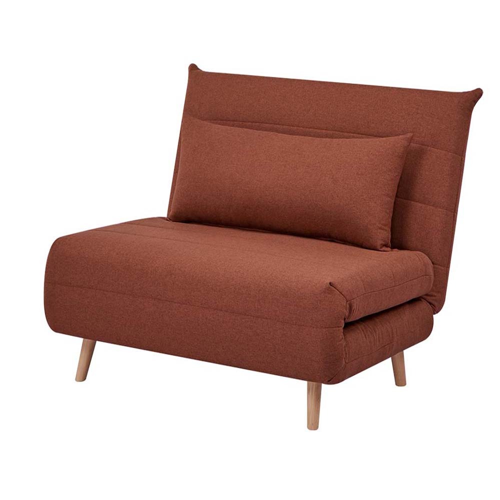 Franco 1-Seater Sofabed (Dark Orange)