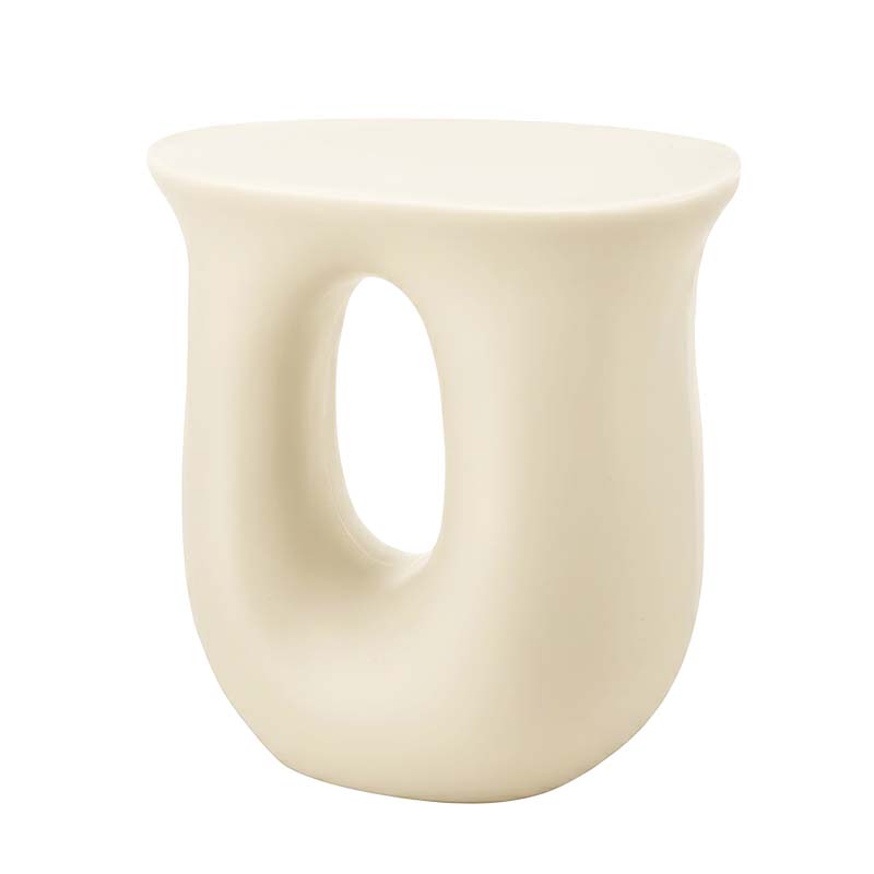 Fluid Side Table (Beige)